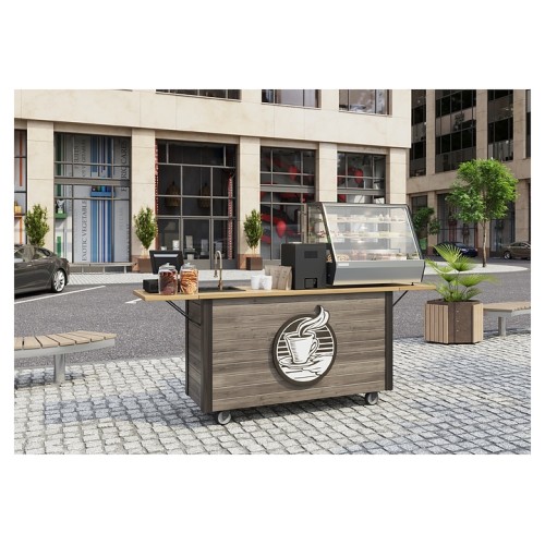 Витрина кондитерская Carboma A59 N 1,2-1 без агрегата (0430)