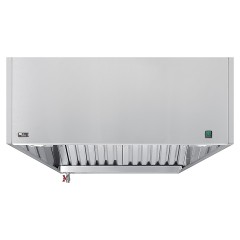 Зонт вытяжной пристенный Luxstahl ЗКП 1000х1000 коробчатый