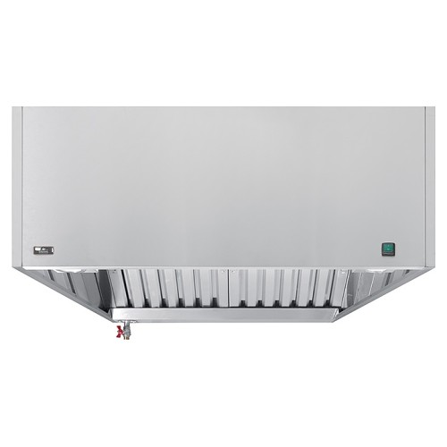 Зонт вытяжной пристенный Luxstahl ЗКП 1000х1000 коробчатый