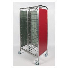 Тележка-шпилька для подносов Restoinox ТШРЗППРА-12х2/360/540