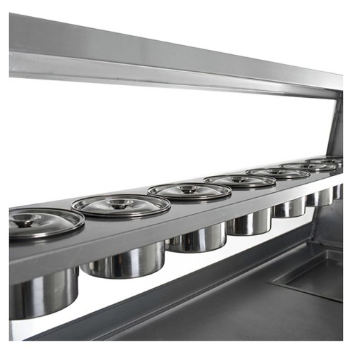 Фризер для жареного мороженого Foodatlas KCB-2F (контейнеры, световой короб, 2 компрессора)