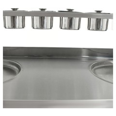 Фризер для жареного мороженого Foodatlas KCB-2Y (контейнеры, стол для топпингов, система контроля температуры)