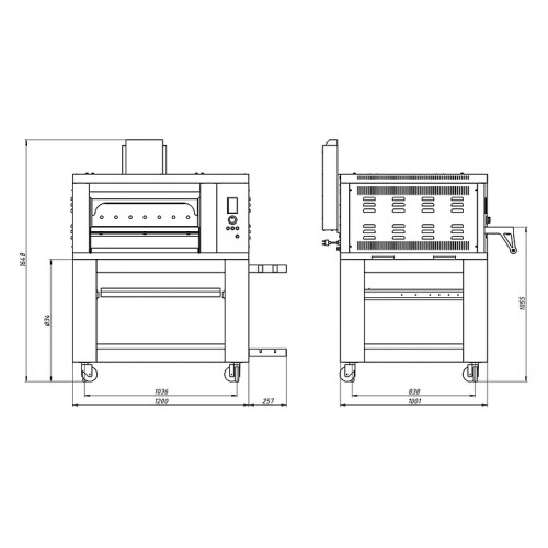 Печь для пиццы Grill Master ППГ/1
