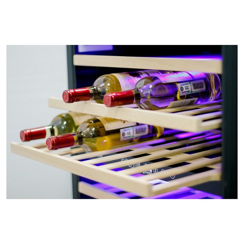 Винный шкаф Dunavox DX-51.150DBK/DP