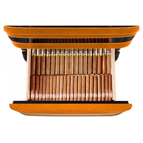 Шкаф для сигар Afidano L5 теплый янтарь