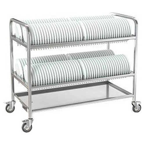 Тележка для сушки тарелок KAYMAN ТТ-13/2-А 2 яруса