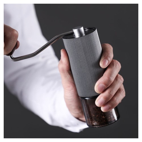 Кофемолка механическая ZeroHero S02 серая