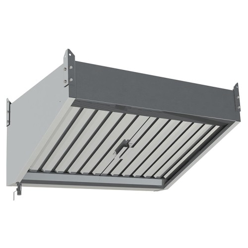 Зонт приточно-вытяжной Restoinox ЗПВПУП-15/14 с подсветкой