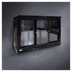 Настенная холодильная витрина Finist CLOUD SWIPE PAINT CSP-11 с дверями купе