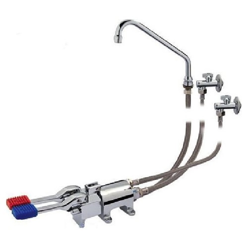 Смеситель педальный Monolith R 0902020203+KIT