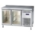 Стол холодильный Abat СХС-70-01-СО (2 двери-стекло, с бортом)