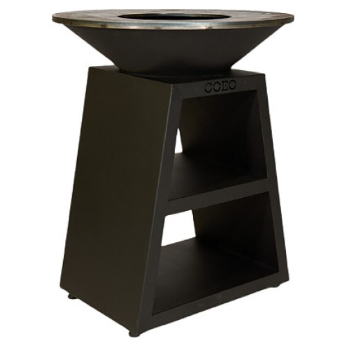 Гриль уличный COEO TRIO 82 h=100 см черная сталь