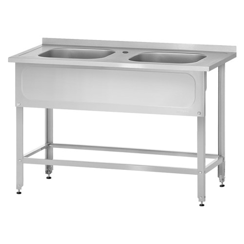 Ванна моечная Mecon Norma Zn ВМЦн 1200х600х860 мм (м/о 400х400х250 мм)