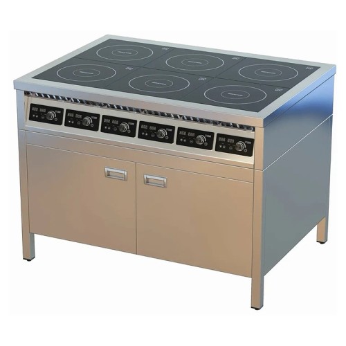 Плита индукционная ЦМИ ПИ-6ТДР закрытая, распашные двери