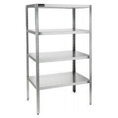 СТЕЛЛАЖ ПЕРФОРИРОВАННЫЙ РАЗБОРНЫЙ КОБОР СКП-150/40 (ВЫСОТА 1800)