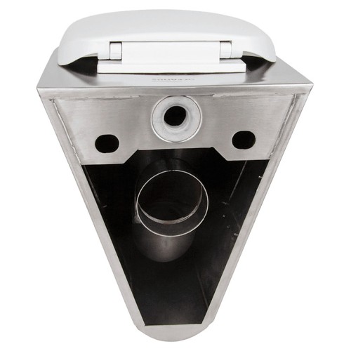 Унитаз антивандальный Oceanus 1-003.1 (Р) (нерж. сталь) P-выход