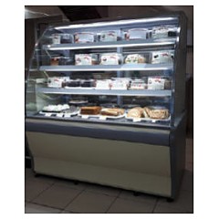 Витрина кондитерская ENTECO MASTER ВИЛИЯ PREMIUM 100 ВВ(К) (встроенный агрегат) с боковинами