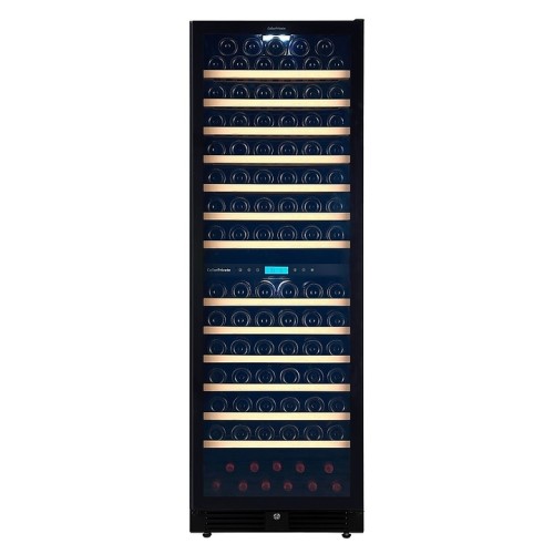 Винный шкаф Cellar Private СP165-2TBH черная дверь со скрытой рукояткой