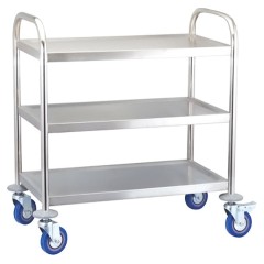 Тележка сервировочная CuisinAid CD-RST3B 3 яруса 810х460х850 мм