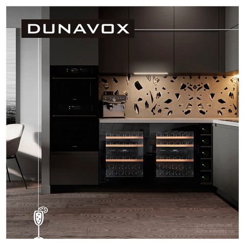 Винный шкаф Dunavox DAVG-32.80DOP.TO
