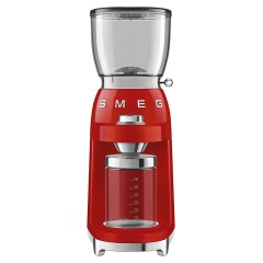 Кофемолка SMEG CGF11RDEU красная