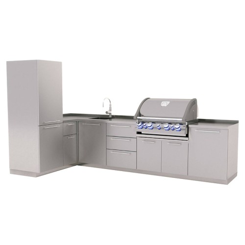 Модульная кухня для встраиваемого гриля КАМИК Дельта 1300/3285*700*1800(920)