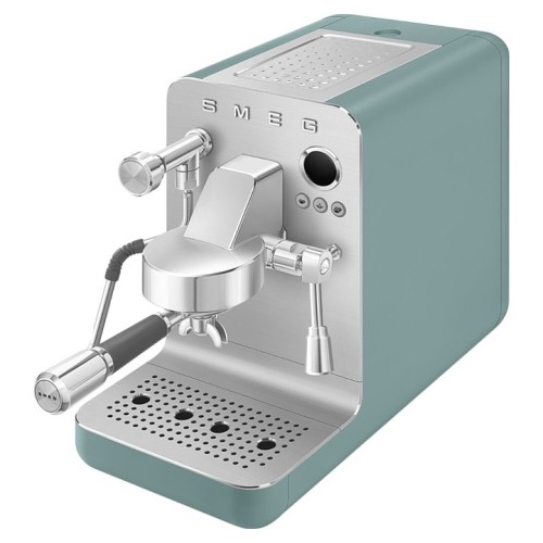 Эспрессо кофемашина SMEG EMC02EGMEU изумрудно-зеленая