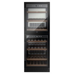 Винный шкаф CASO WineChef Pro 126-2D Black