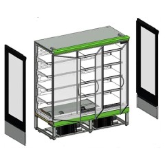 ГОРКА ХОЛОДИЛЬНАЯ ПРИСТЕННАЯ TEFCOLD EXTRA2500CD