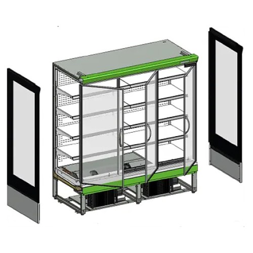 ГОРКА ХОЛОДИЛЬНАЯ ПРИСТЕННАЯ TEFCOLD EXTRA2500CD