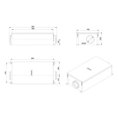Установка приточная Ventmachine Colibri 650 G3 (GTC, фаза 3)