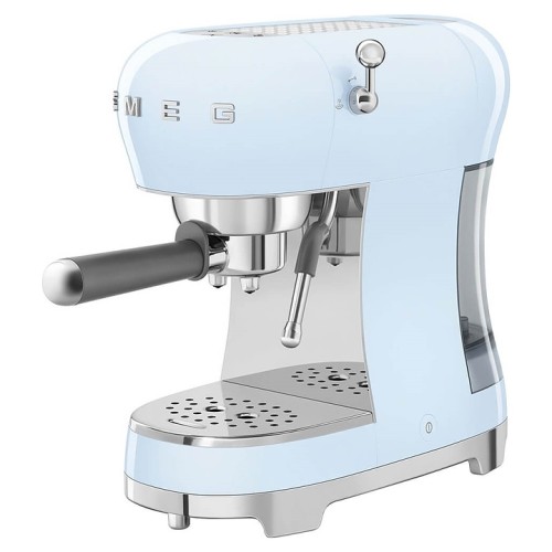 Эспрессо кофемашина SMEG ECF02PBEU пастельная голубая
