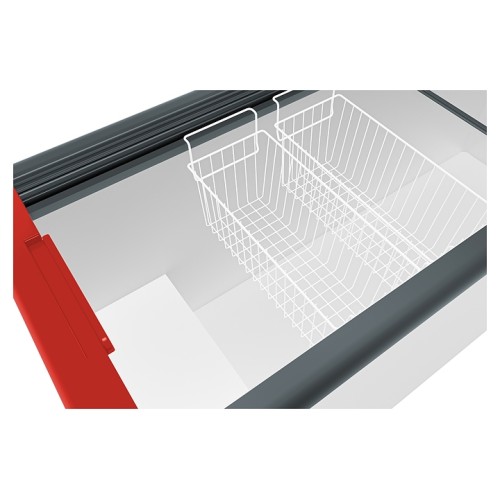 Ларь морозильный Frostor GELLAR FG 700 C красный