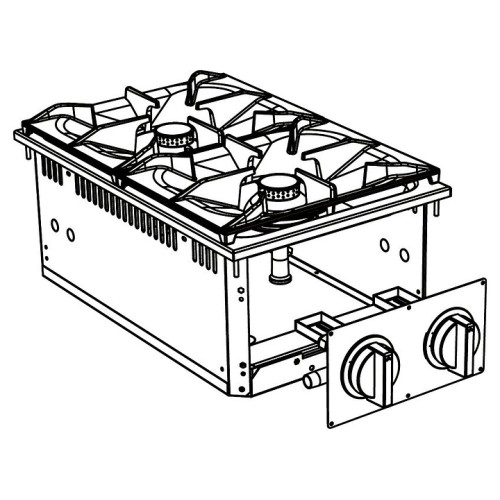 Плита газовая встраиваемая Apach SLDIG7RG4