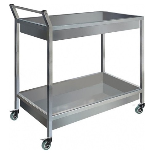 Тележка для сбора посуды Finist ТСП 900х600х850 мм 2 поддона