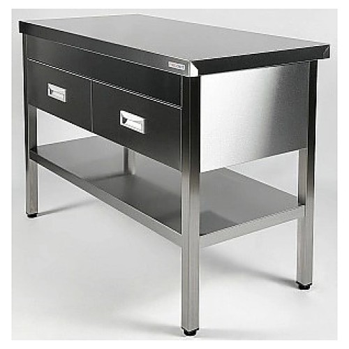 Стол производственный закрытый Restoinox СПЯ-12/7-П