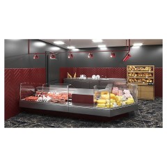 Витрина холодильная для рыбы Lida Cristal SU Fish (1500х1100х1250 мм)