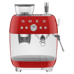 Эспрессо кофемашина SMEG EGF03RDEU красная