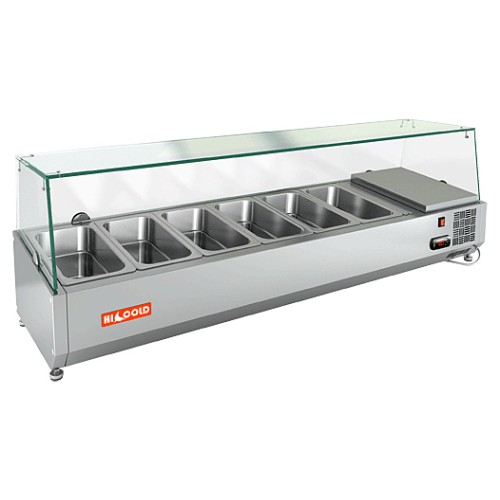 Витрина холодильная HICOLD VRTG 1425 (1/3)