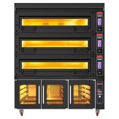 Печь подовая SGS MT/1200/2 с расстоечным шкафом