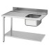 Стол для посудомоечной машины SMEG Professional WT51200SL