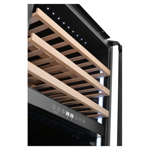 Винный шкаф Zugel ZCWI570DB черный