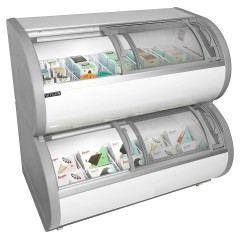 ВИТРИНА МОРОЗИЛЬНАЯ ДВУХУРОВНЕВАЯ TEFCOLD TD500