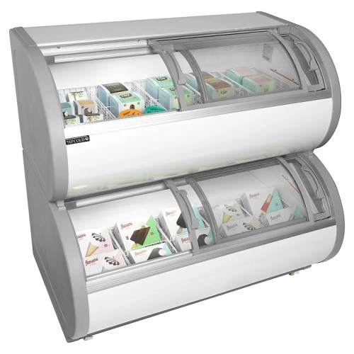 ВИТРИНА МОРОЗИЛЬНАЯ ДВУХУРОВНЕВАЯ TEFCOLD TD500