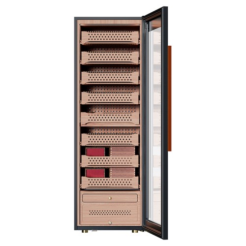 Шкаф для сигар MEYVEL MC-376BK (PRO)