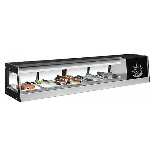 Витрина холодильная для суши Turbo air SAS-70R(L)-N