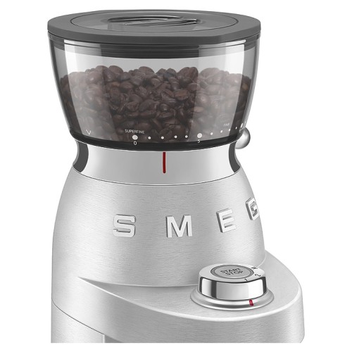 Кофемолка SMEG CGF02SSEU серебристая