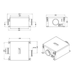 Установка вытяжная Ventmachine Orange EV400