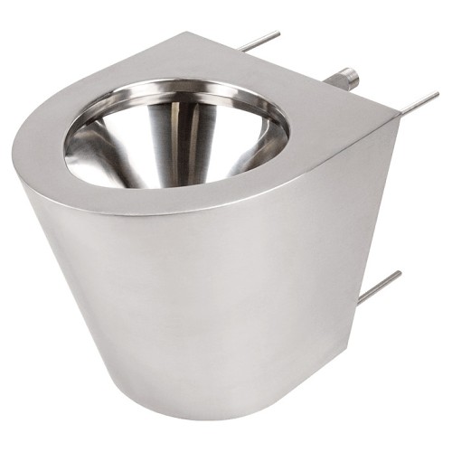 Унитаз антивандальный Oceanus 1-012.1(P) (нерж. сталь) P-выход