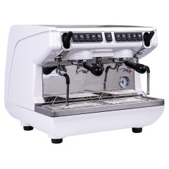 Кофемашина Nuova Simonelli Appia Life Compact 2Gr V белая, Easy Cream, высокие группы, экономайзер, автомат